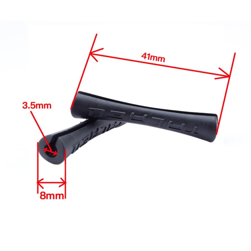 JooFn Bicycle Frame Protection Protector Rubber Sleeve for Shifter Brake Cable (Pack of 12) - Image 5